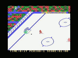 Slapshot (MSX) screenshot: Let's see the replay!