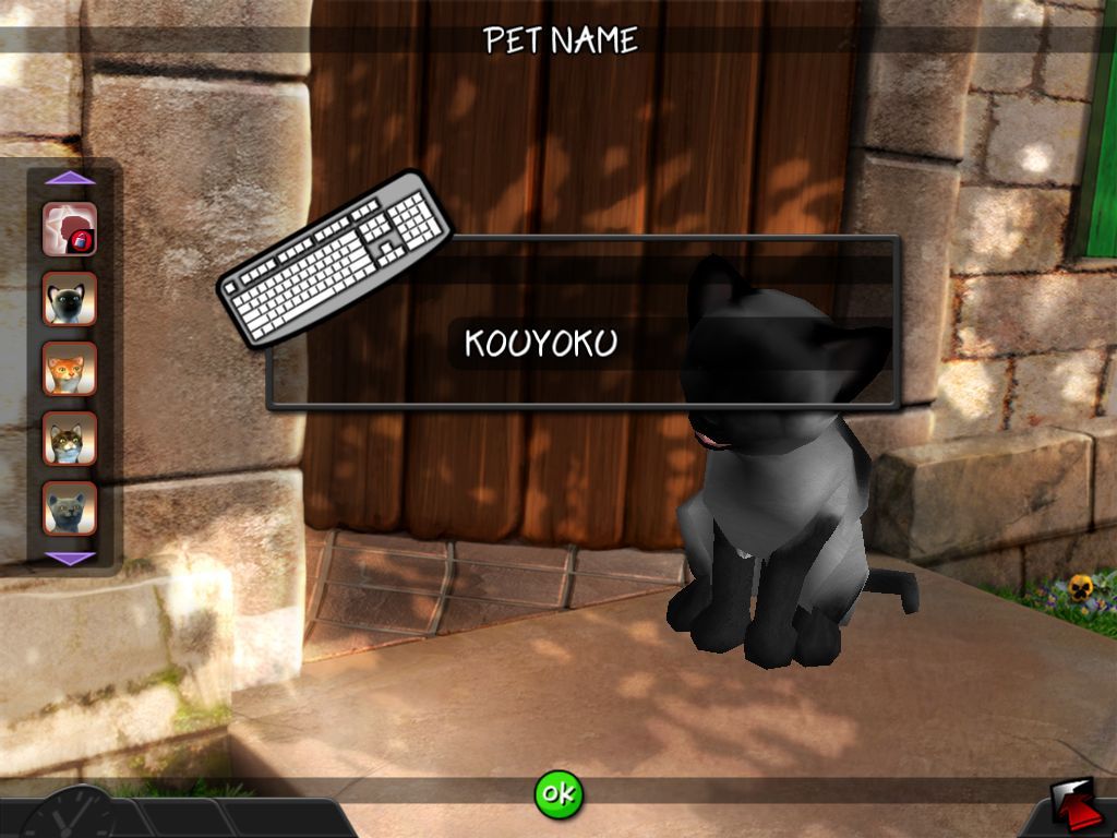 Paws & Claws: Best Friends - Dogs & Cats (Windows) screenshot: Give it a name