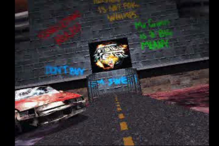 Twisted Metal 2 (PlayStation) screenshot: Intro tease FMV