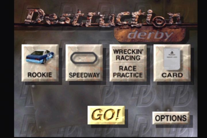 Screenshot of Destruction Derby (PlayStation, 1995) - MobyGames