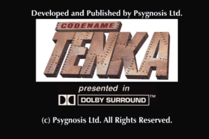 Codename: Tenka (PlayStation) screenshot: US legal screen