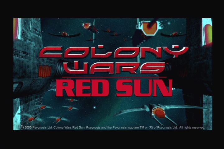 Colony Wars III: Red Sun (PlayStation) screenshot: Title screen