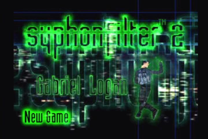 Syphon Filter 2 (PlayStation) screenshot: Title screen