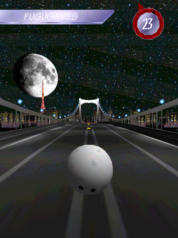 HyperBowl Arcade Edition (iPad) screenshot: Tokyo lane