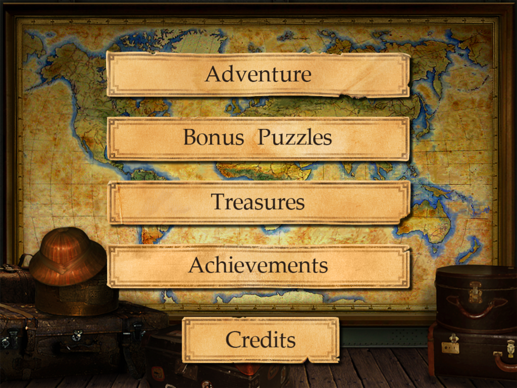 Know How 2: Think and Play outside the box! (iPad) screenshot: Main Menu