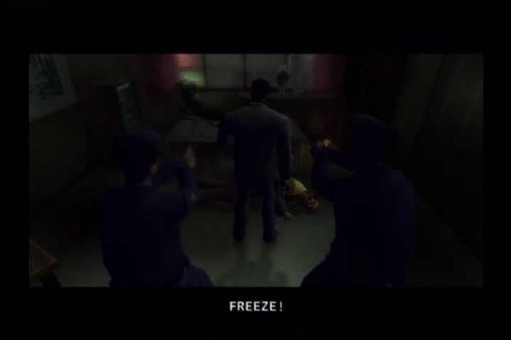 Yakuza (PlayStation 2) screenshot: The moment that changed Kazuma's life.