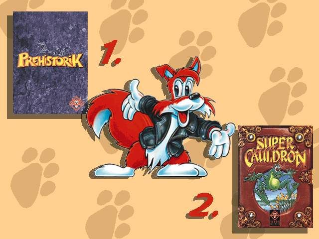 Fox Hits CD N°3 (DOS) screenshot: Games Choice