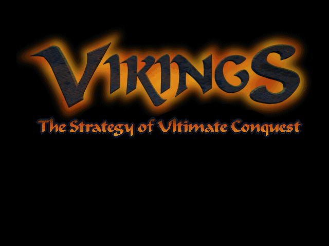 Vikings: The Strategy of Ultimate Conquest (Windows 3.x) screenshot: Title screen