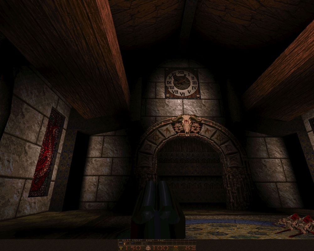 Quake Mission Pack No. I: Scourge of Armagon (Windows) screenshot: It's time to kill