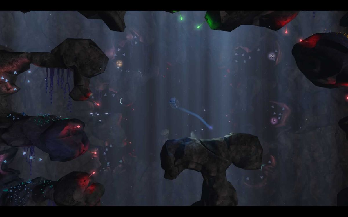 The UnderGarden (Windows) screenshot: This is the main hub where you can access the different levels.