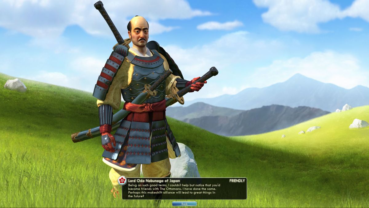 Sid Meier's Civilization V (Windows) screenshot: Diplomacy in Civilization 5 gets more options