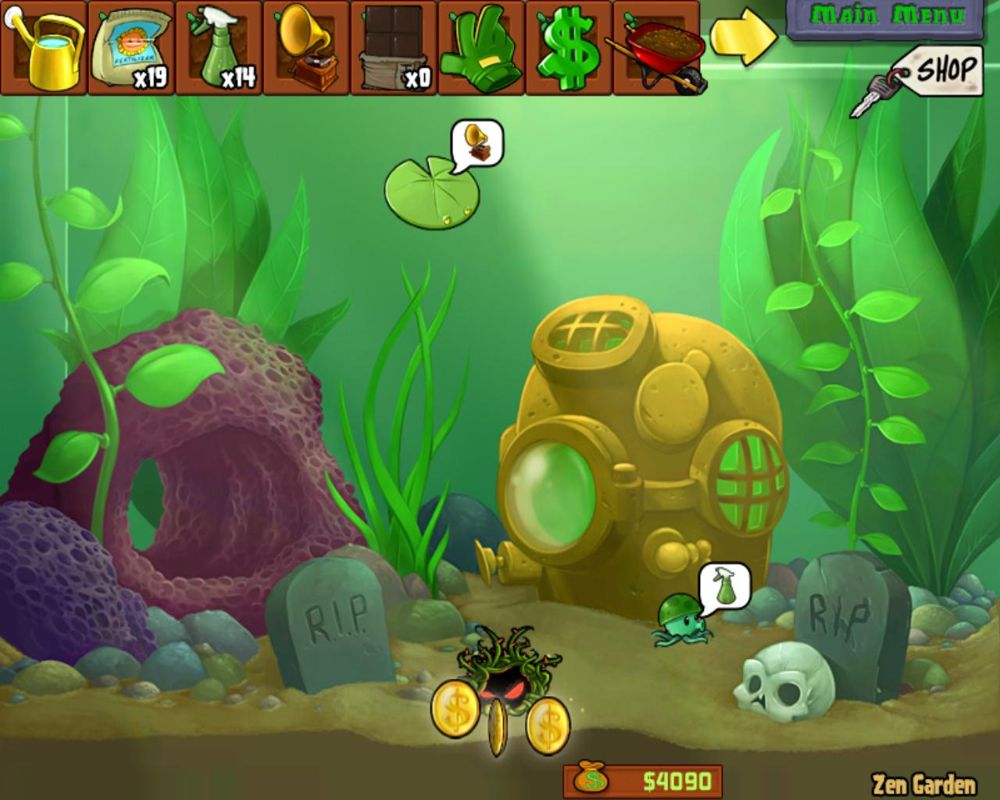 Screenshot of Plants vs. Zombies (Windows, 2009) - MobyGames