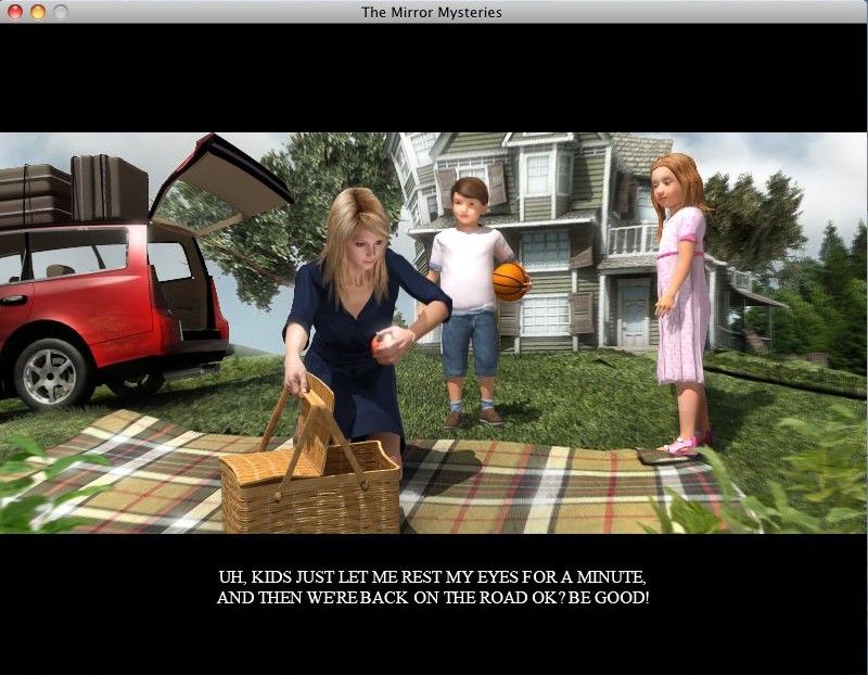 The Mirror Mysteries (Macintosh) screenshot: Intro continues