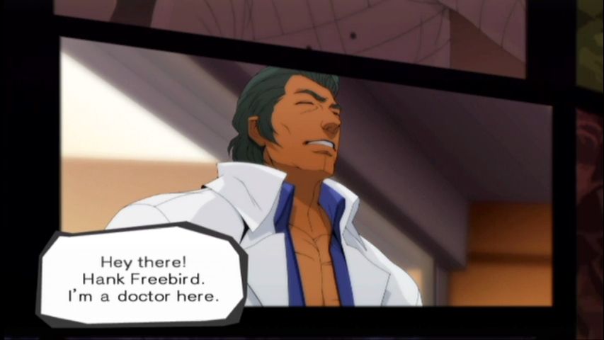 Trauma Team (Wii) screenshot: Hank Freebird is the resident orthopedics surgeon.