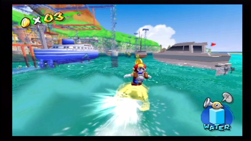 Screenshot of Super Mario Sunshine (GameCube, 2002) - MobyGames