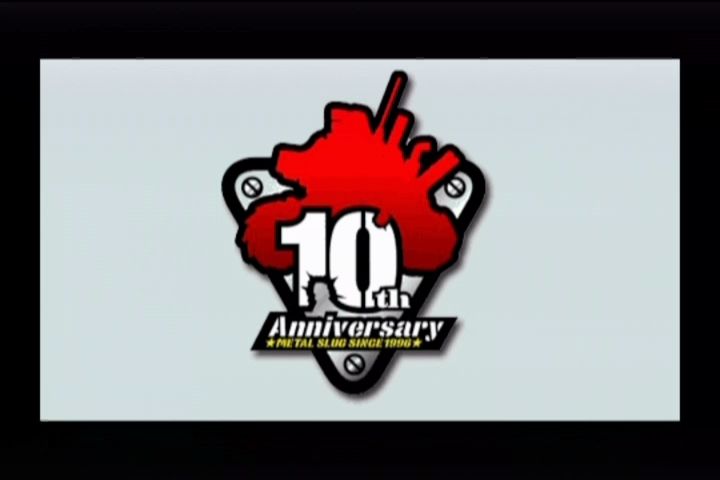 Metal Slug: Anthology (Wii) screenshot: 10th anniversary release.