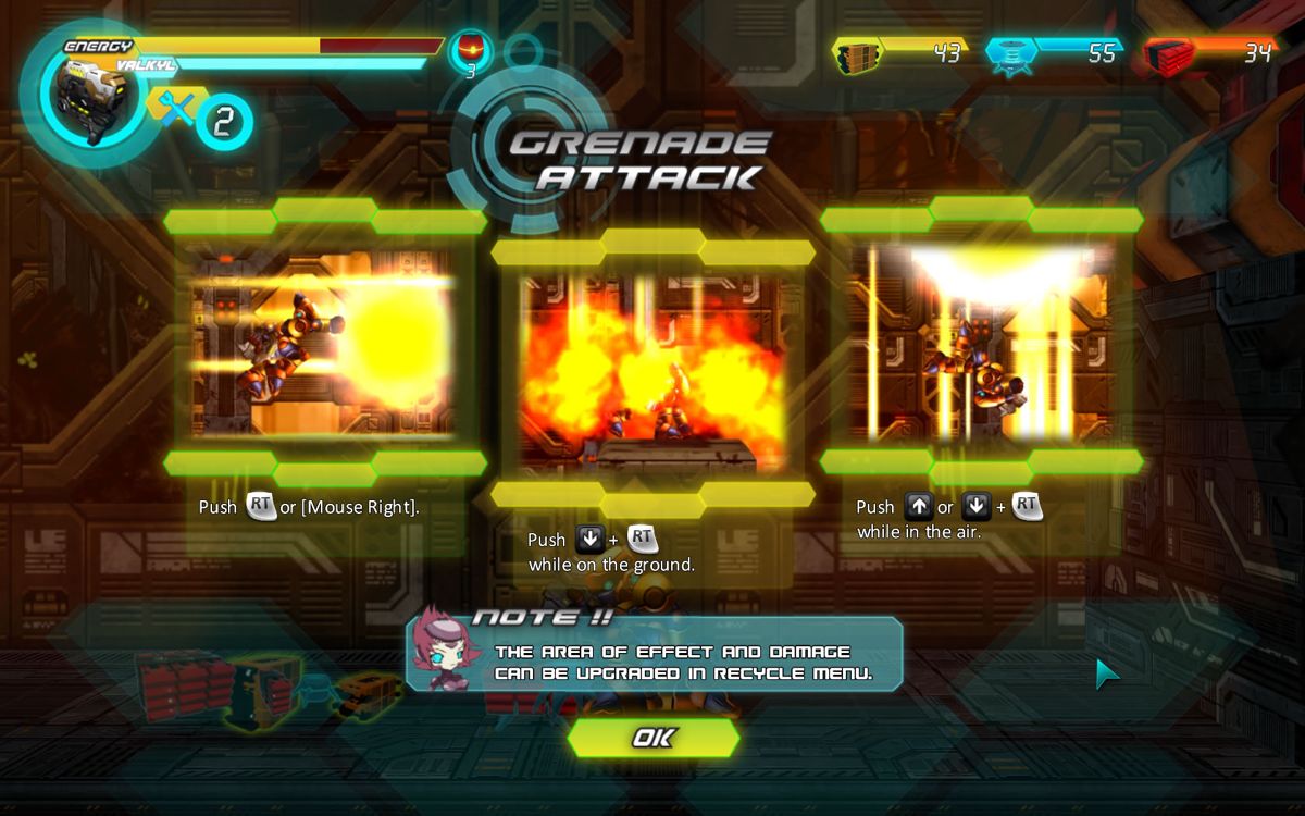 A.R.E.S.: Extinction Agenda (Windows) screenshot: You regularly require new attacks and abilities.