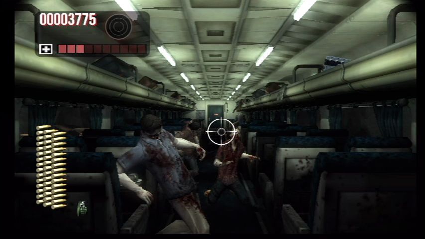 The House of the Dead: Overkill (Wii) screenshot: You're on the express train... to DEAD.