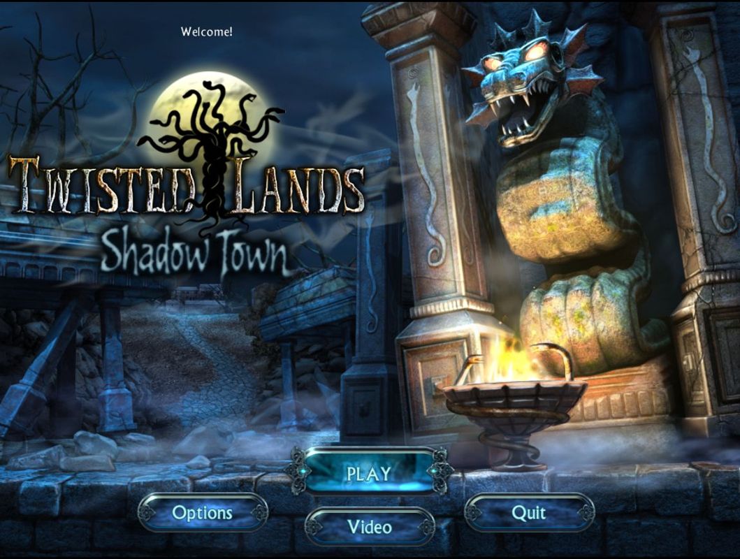 Twisted Lands: Shadow Town (Macintosh) screenshot: Title