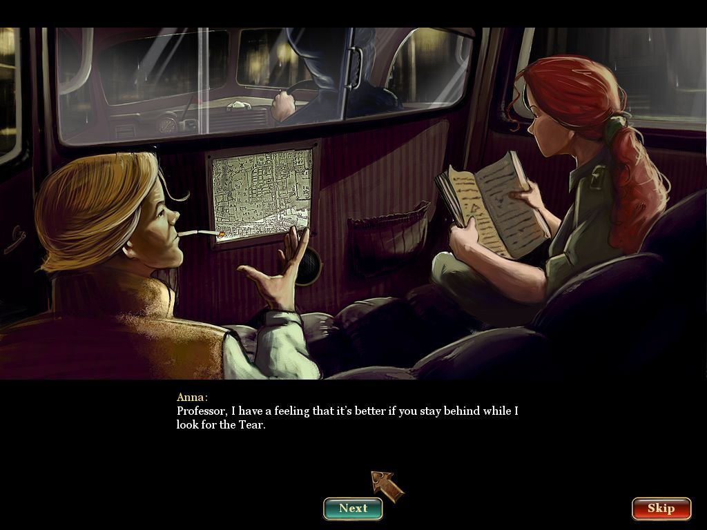 Curse of the Pharaoh: Tears of Sekhmet (Macintosh) screenshot: Story cutscene