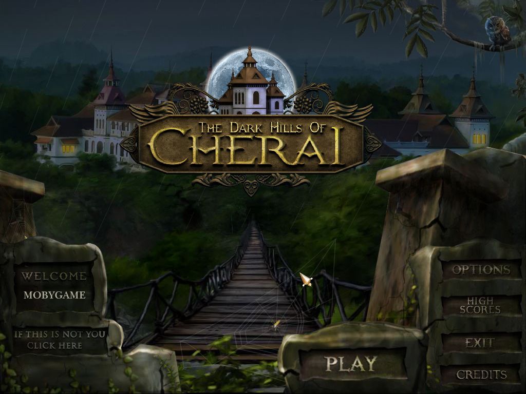 The Dark Hills of Cherai (Macintosh) screenshot: Title / main menu