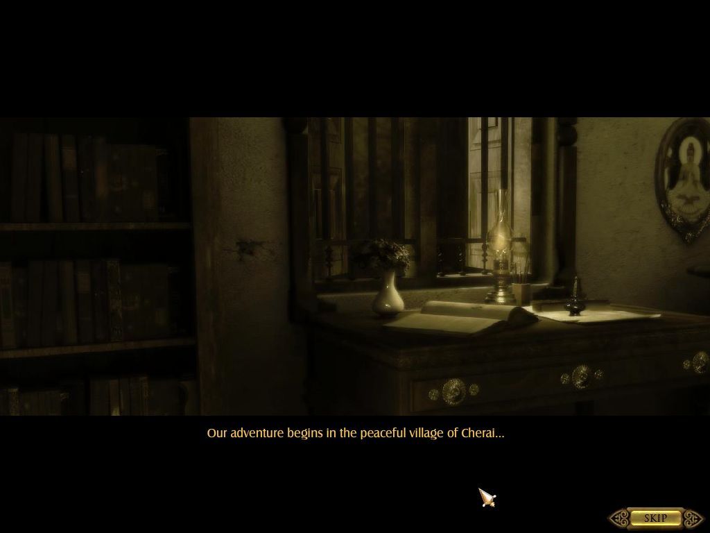 The Dark Hills of Cherai (Macintosh) screenshot: Intro cutscene
