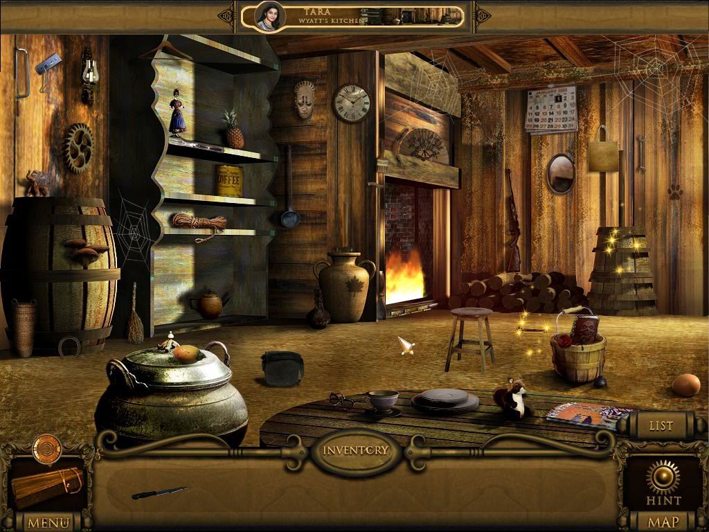 The Dark Hills of Cherai (Macintosh) screenshot: Wyatt's Kitchen