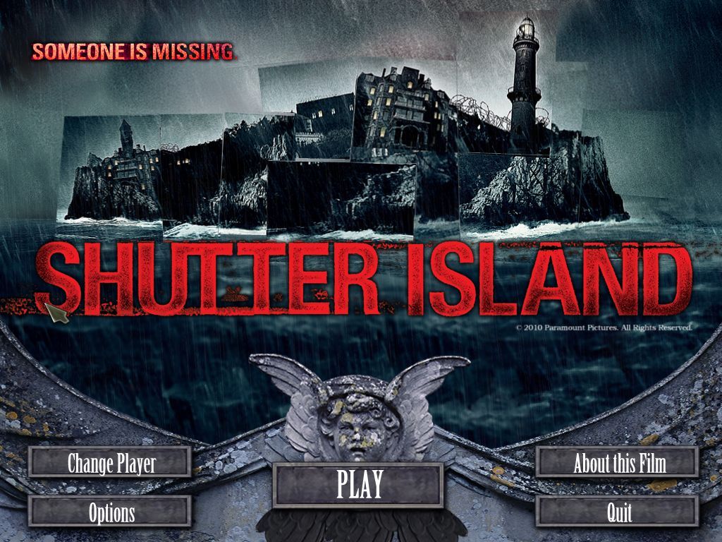 Shutter Island (Macintosh) screenshot: Main menu