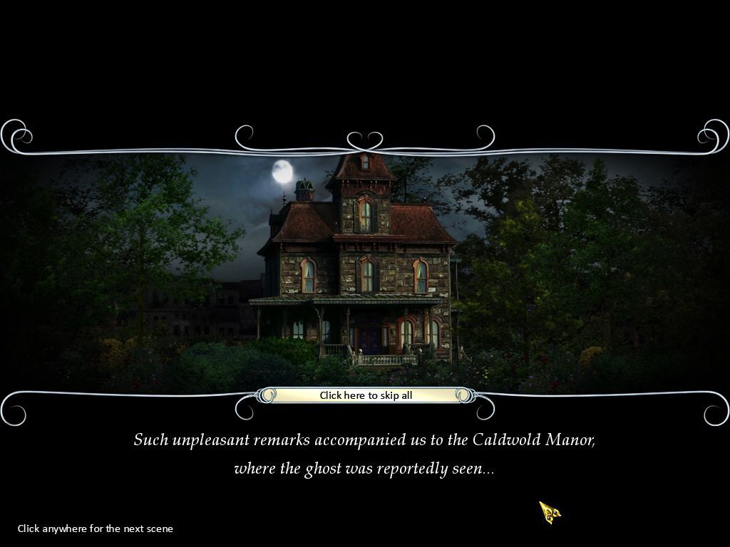 Treasure Seekers: Follow the Ghosts (Macintosh) screenshot: Caldwold Manor