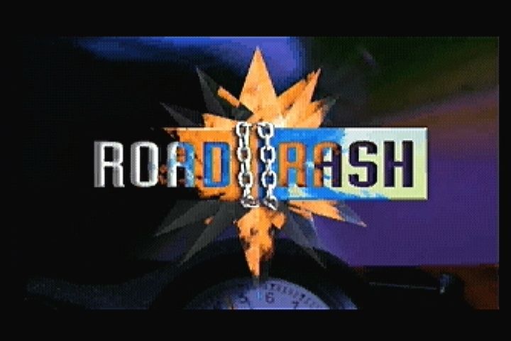 Road Rash (3DO) screenshot: Title screen.