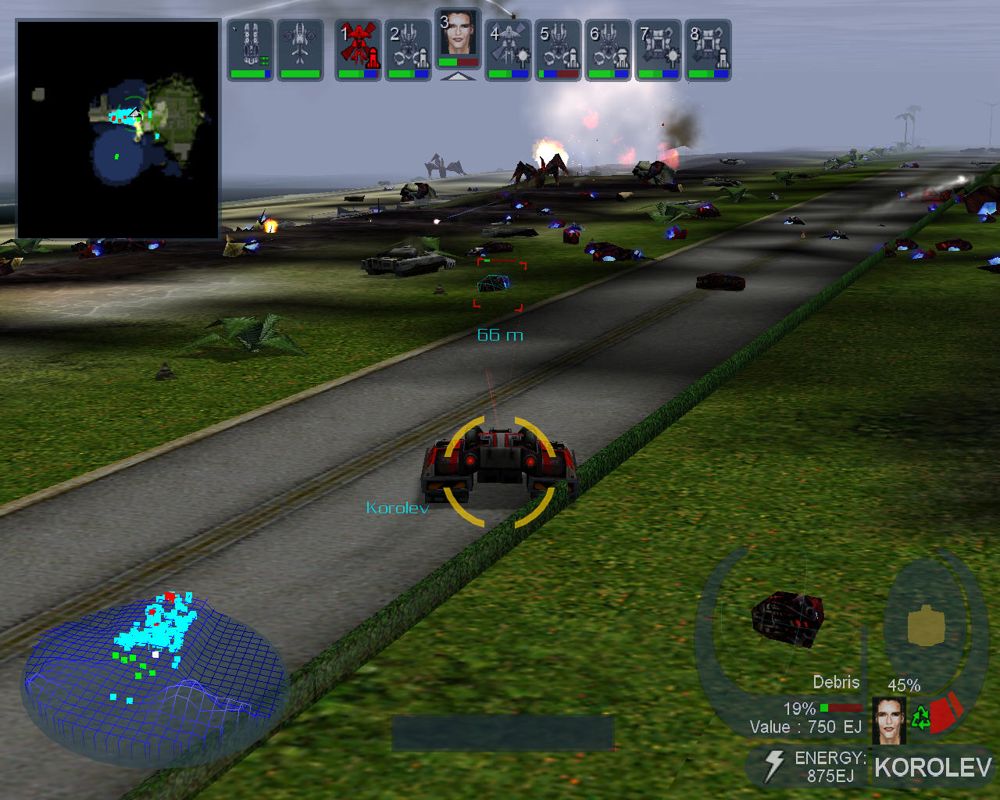 Screenshot of Hostile Waters: Antaeus Rising (Windows, 2001) - MobyGames