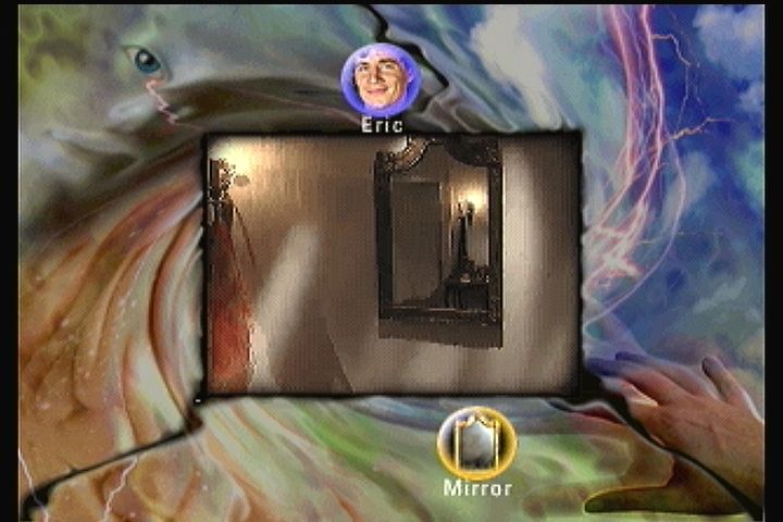 Psychic Detective (3DO) screenshot: Eric can also touch some objects as he passes.