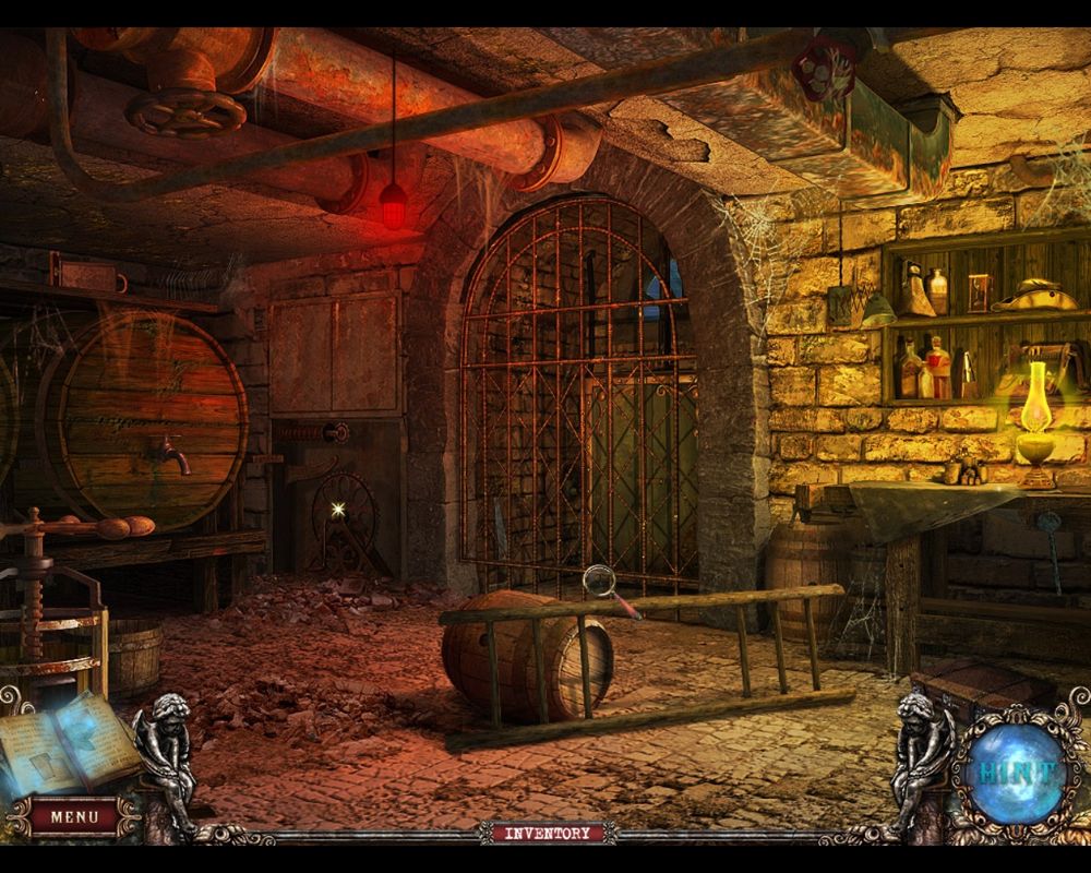 Fear for Sale: Mystery of McInroy Manor (Macintosh) screenshot: Basement