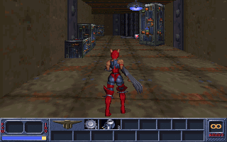 Eradicator (DOS) screenshot: Level 1