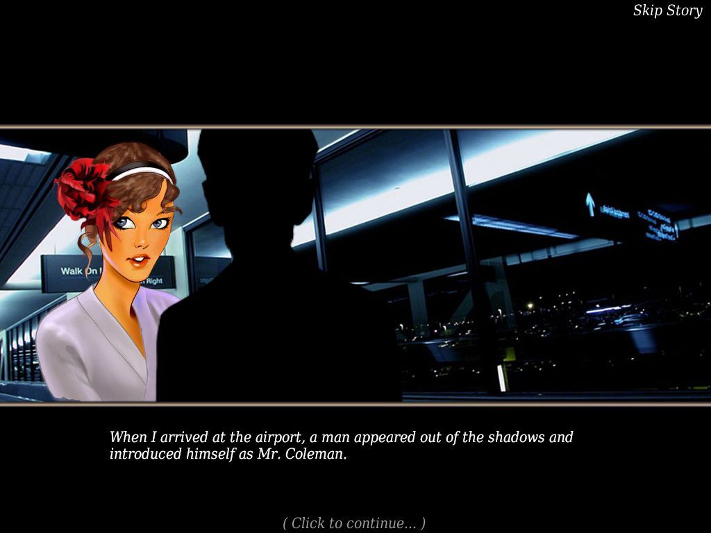Flux Family Secrets: The Ripple Effect (Macintosh) screenshot: cutscene story