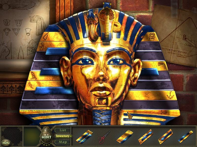 Hidden Expedition: Amazon (Macintosh) screenshot: Sphinx - puzzle