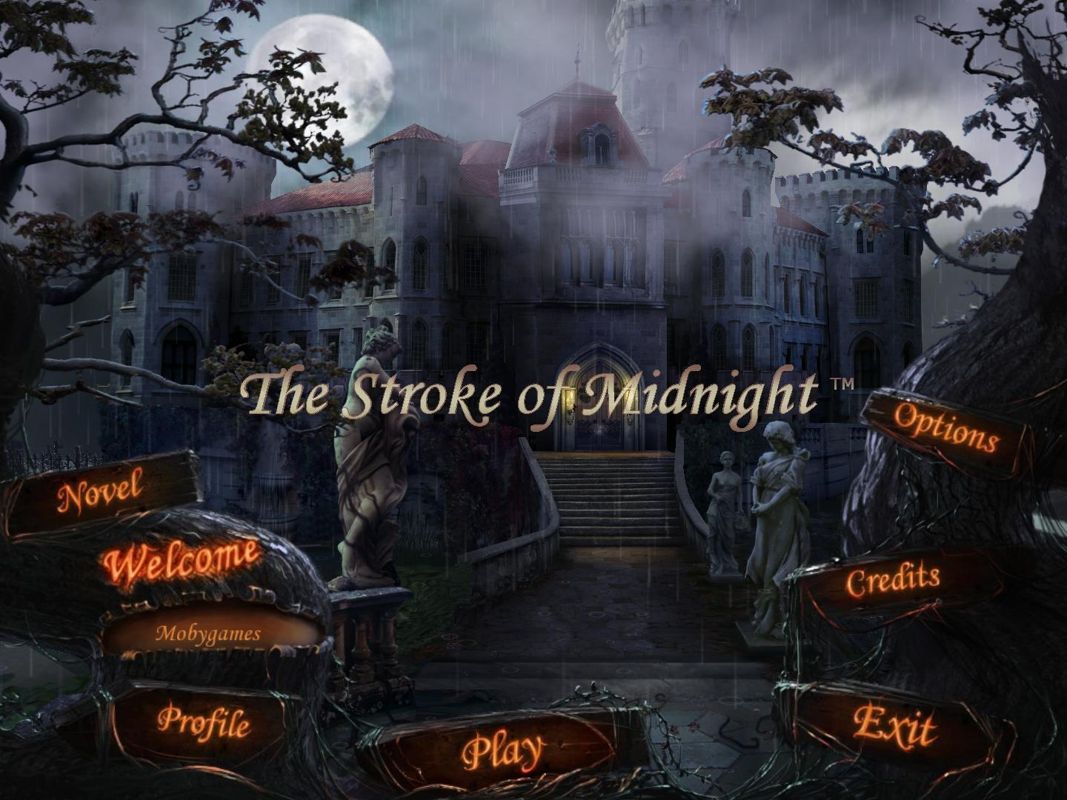 The Stroke of Midnight (Windows) screenshot: Main menu