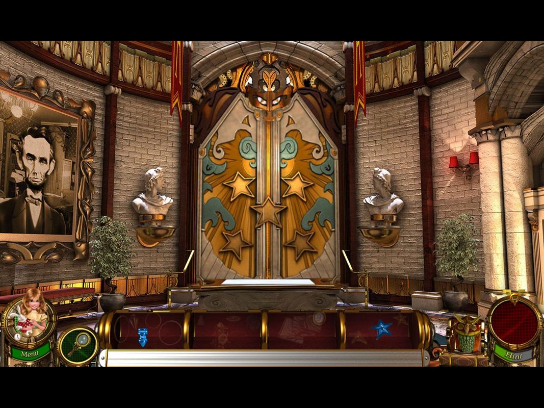 Flux Family Secrets: The Rabbit Hole (Macintosh) screenshot: Apollo chamber doors