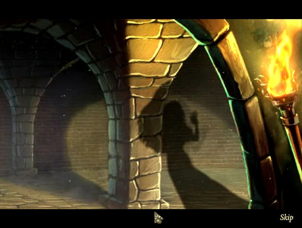 Dark Tales: Edgar Allan Poe's The Black Cat (Macintosh) screenshot: story cutscene