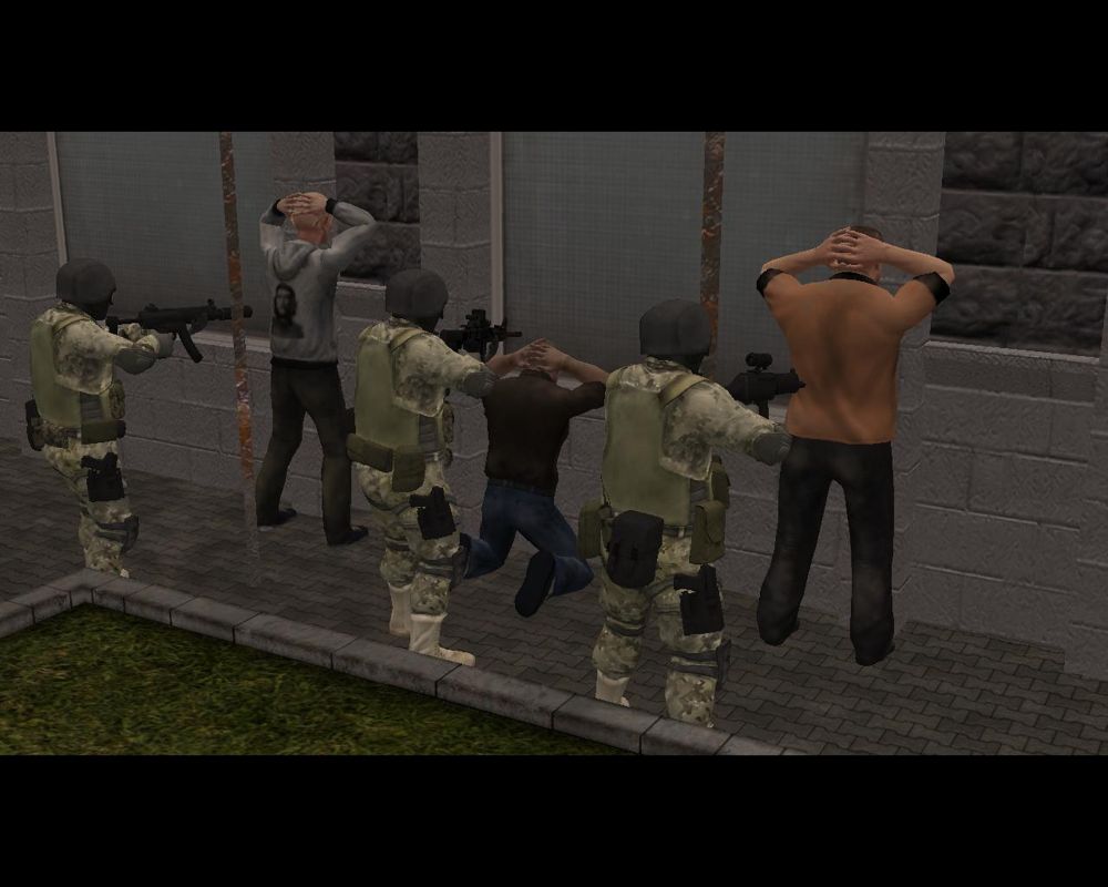 Politsia (Windows) screenshot: The rest of bandits were arrested