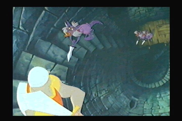 Dragon's Lair (3DO) screenshot: Monsters on the charge.