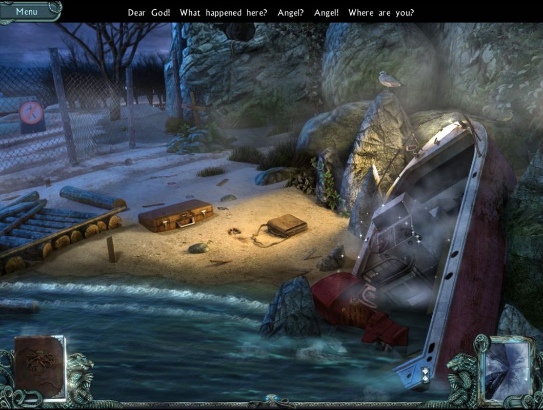 Twisted Lands: Shadow Town (Macintosh) screenshot: Beach
