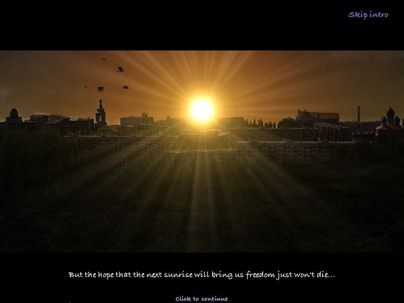 Lost in the City: Post Scriptum (Macintosh) screenshot: Intro cutscene