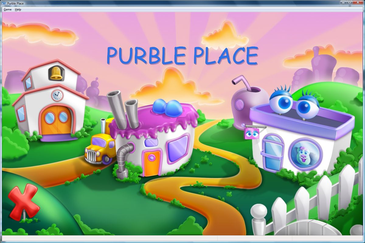 Microsoft Windows Vista (included games) (Windows) screenshot: Purble Place Main Menu