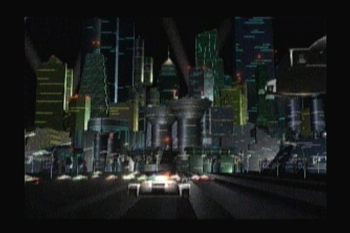 Blade Force (3DO) screenshot: In the city of the future...