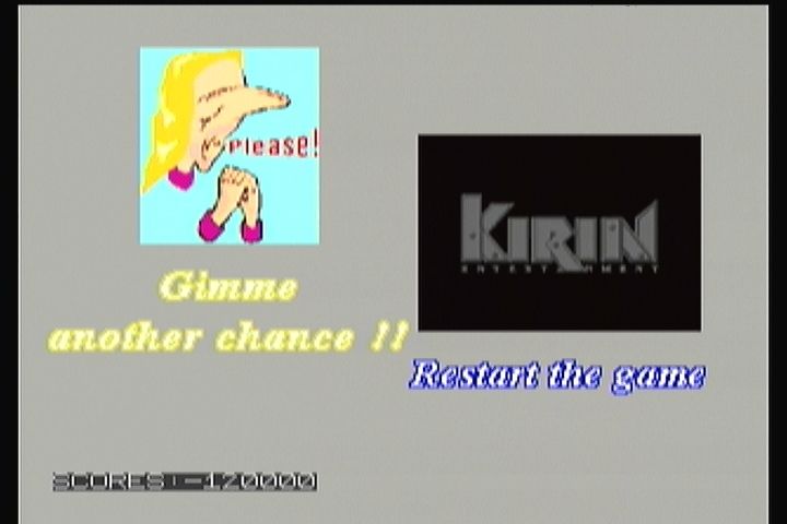 Plumbers Don't Wear Ties (3DO) screenshot: Pick a dead-end choice and you get the option to go back.