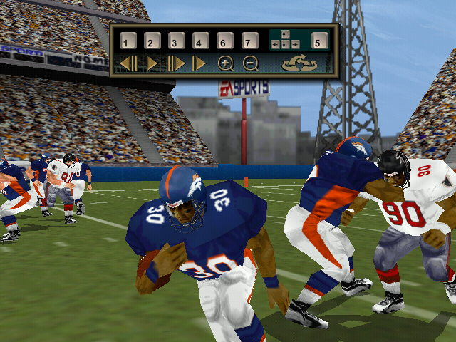 Screenshot of Madden NFL 2000 (Windows, 1999) - MobyGames