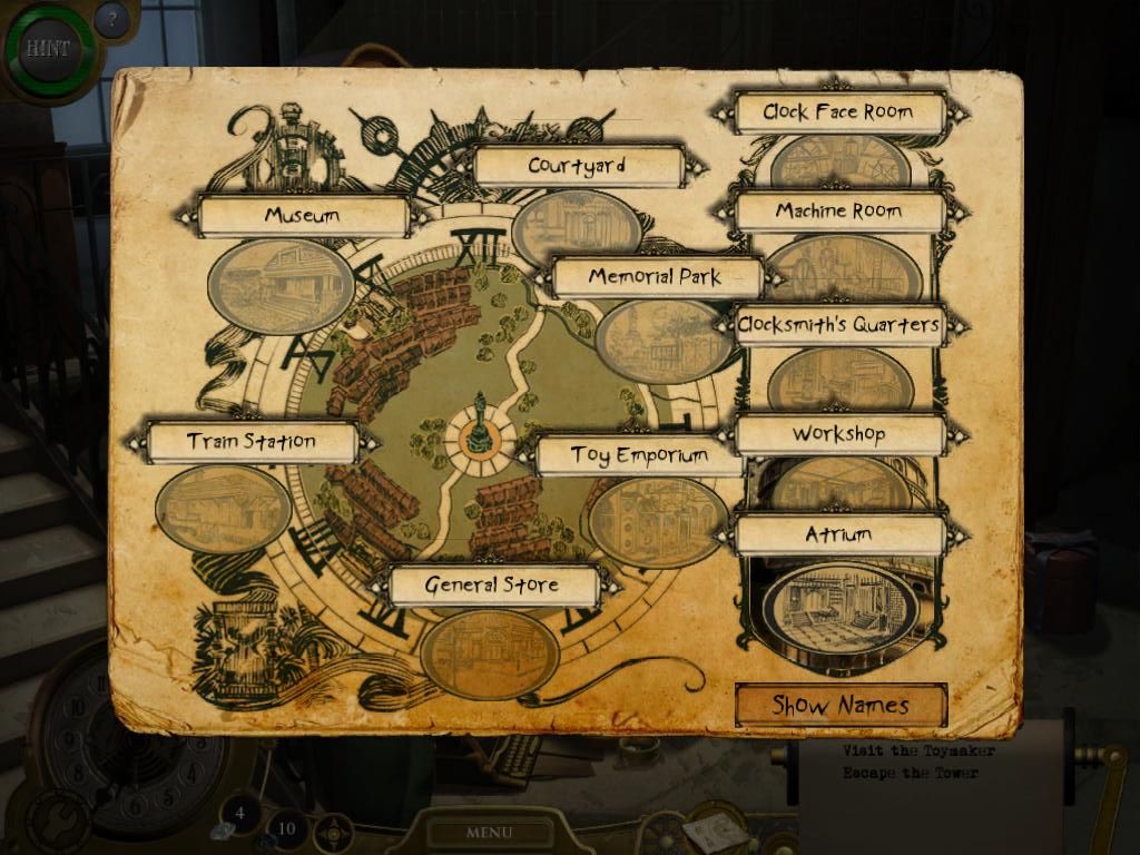 Screenshot of Lost in Time The Clockwork Tower (iPad, 2010) MobyGames