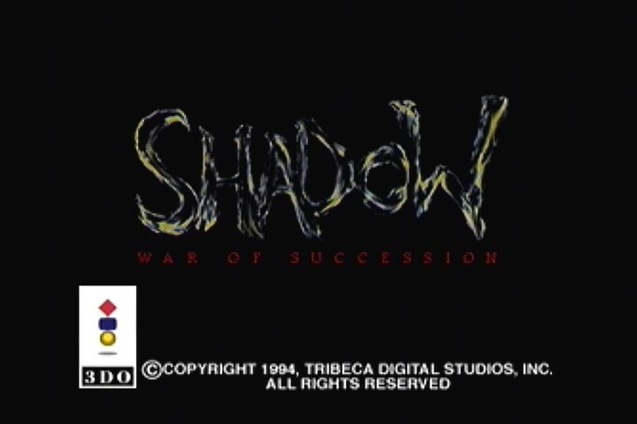 Shadow: War of Succession (3DO) screenshot: Title screen