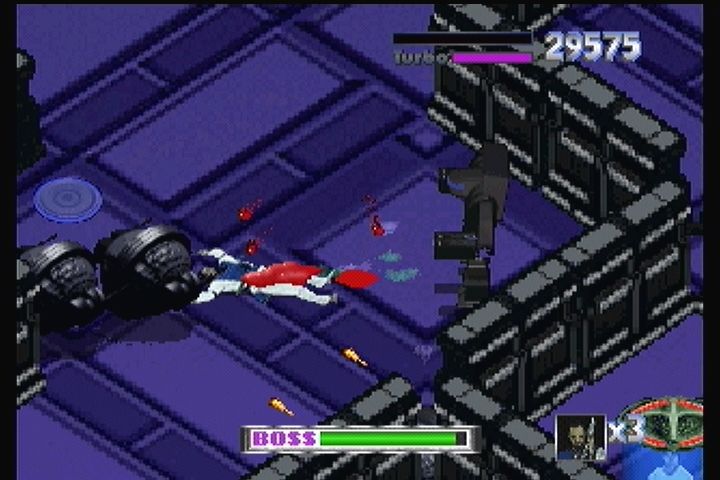 Mazer (3DO) screenshot: Splat. Dead.